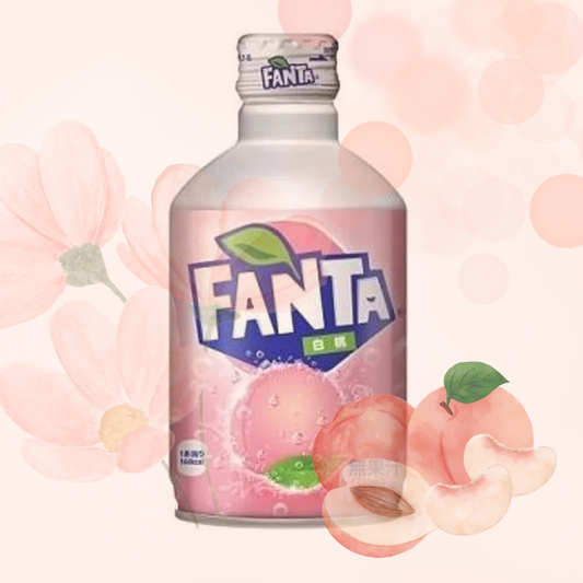 Fanta pêche blanche 300ml