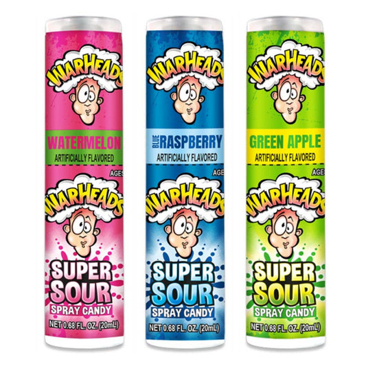 WARHEADS SUPER SOUR SPRAY CANDY