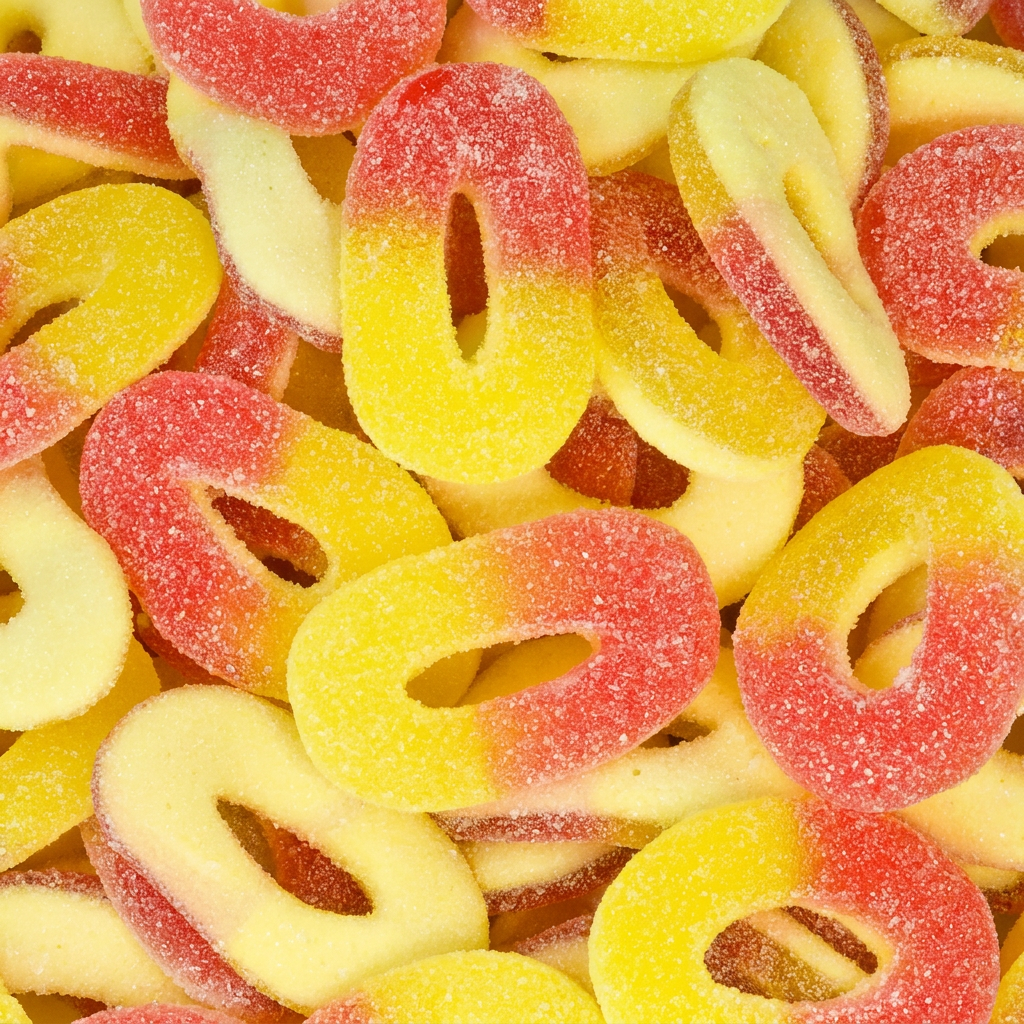 Rondelles Pêche Trolli - 100g